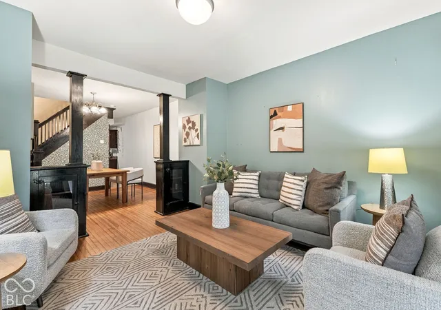 Photo 3 of Single family home for sale at 847 Jefferson Ave, Indianapolis, IN 46201 | MLS# 22126507 | Listing updated on 2026-09-26