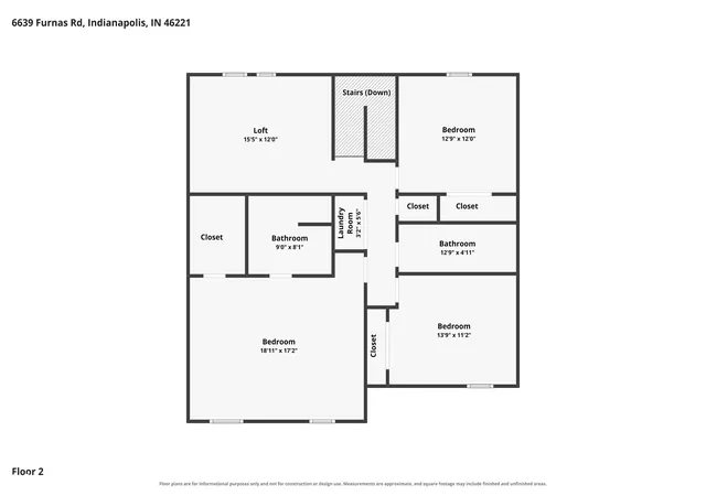 Photo 4 of Single family home for sale at 6639 Furnas Rd, Indianapolis, IN 46221 | MLS# 22127235 | Listing updated on 2026-09-22