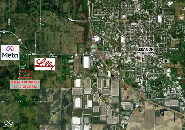 Photo 3 of Land for sale at 17 N 300 West, Lebanon, IN 46052 | MLS# 22127457 | Listing updated on 2026-09-22