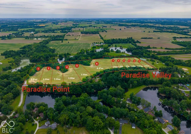 Photo 2 of Land for sale at Lot 1 Paradise Valley Paradise Lake Rd, Martinsville, IN 46151 | MLS# 22127907 | Listing updated on 2026-09-24