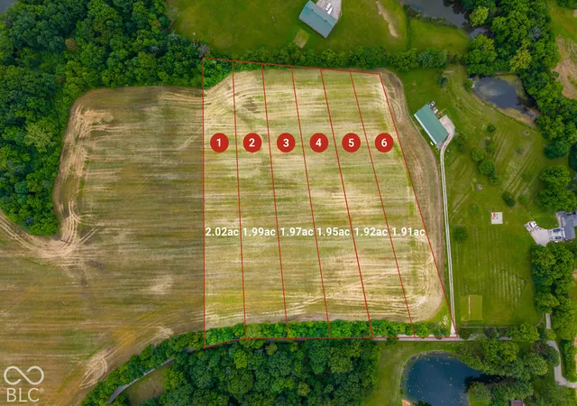 Photo 1 of Land for sale at Lot 2  Paradise Lake (paradise Valley) Rd, Martinsville, IN 46151 | MLS# 22127927 | Listing updated on 2026-09-24