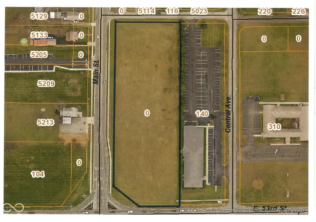 Photo 1 of Land for sale at 0 E 53rd Street, Anderson, IN 46013 | MLS# 22127978 | Listing updated on 2026-09-28