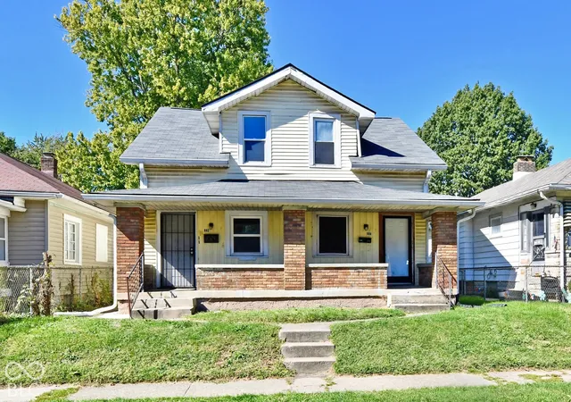 Photo 1 of Multi family home for sale at 802 N Bradley Ave, Indianapolis, IN 46201 | MLS# 22128173 | Listing updated on 2026-10-07