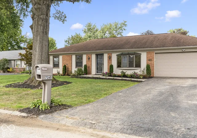 Photo 2 of Single family home for sale at 7260 Crest Ln, Indianapolis, IN 46256 | MLS# 22128360 | Listing updated on 2026-10-03