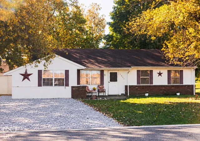 Photo 1 of Single family home for sale at 1231 E New Rd, Greenfield, IN 46140 | MLS# 22128375 | Listing updated on 2026-10-21