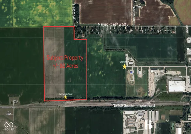 Photo 2 of Land for sale at 1250 Market Rd, Tipton, IN 46072 | MLS# 22128462 | Listing updated on 2026-09-28