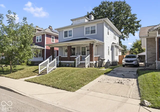 Photo 1 of House for sale at 617-619 N Beville Ave, Indianapolis, IN 46201 | MLS# 22128812 | Listing updated on 2026-10-06