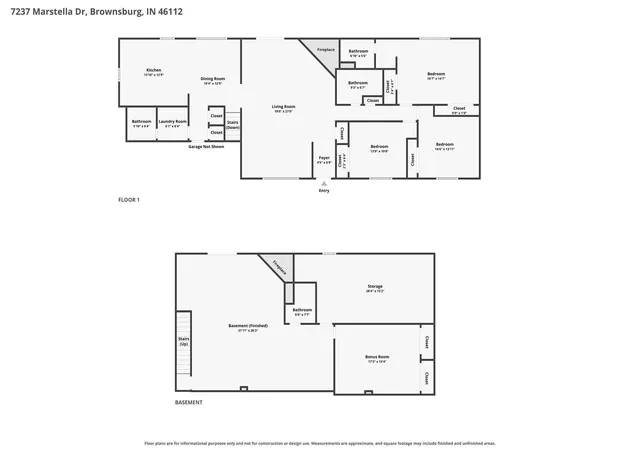 Photo 4 of Single family home for sale at 7237 Marstella Dr, Brownsburg, IN 46112 | MLS# 22129038 | Listing updated on 2026-10-09