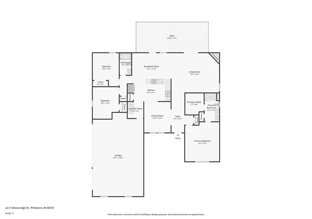 Photo 51 of Single family home for sale at 287 S Woodridge Dr, Pittsboro, IN 46167 | MLS# 22129494 | Listing updated on 2026-10-09