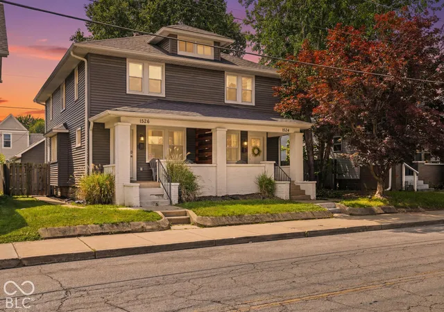 Photo 1 of Multi family home for sale at 1524 1526 S East St, Indianapolis, IN 46225 | MLS# 22129713 | Listing updated on 2026-10-07