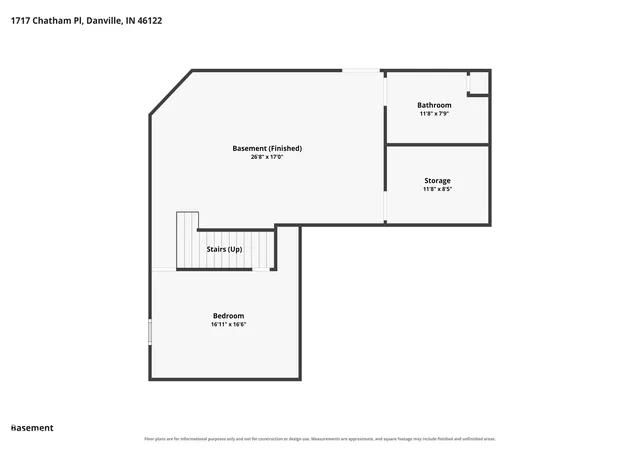 Photo 4 of Single family home for sale at 1717 Chatham Pl, Danville, IN 46122 | MLS# 22129717 | Listing updated on 2026-10-08
