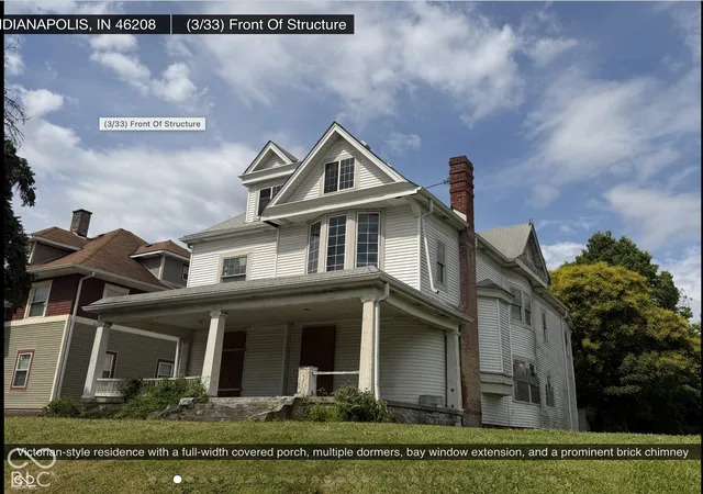 Photo 1 of Single family home for sale at 2854 N Illinois St, Indianapolis, IN 46208 | MLS# 22132137 | Listing updated on 2026-10-19