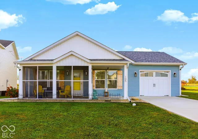 Photo 1 of Single family home for sale at 105 Sunburst Cir, Alexandria, IN 46001 | MLS# 22132586 | Listing updated on 2026-10-28