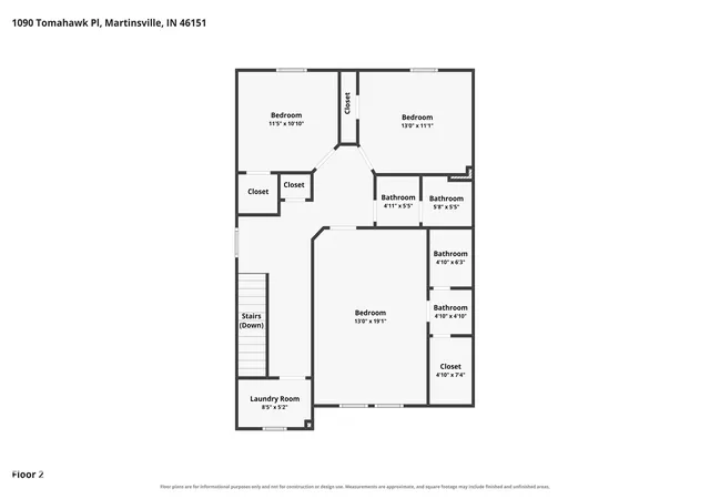 Photo 3 of Single family home for sale at 1090 Tomahawk Pl, Martinsville, IN 46151 | MLS# 22133555 | Listing updated on 2026-10-28