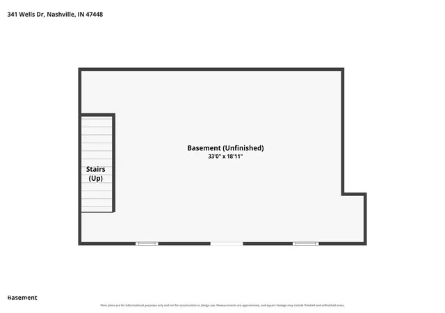Photo 3 of Single family home for sale at 341 Wells Dr, Nashville, IN 47448 | MLS# 22133578 | Listing updated on 2026-10-29