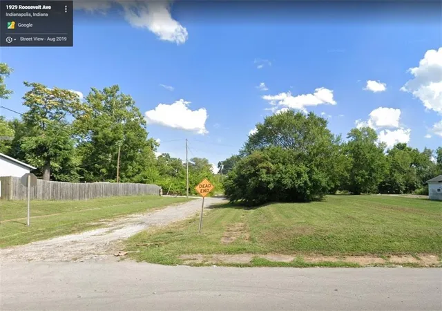 Photo 2 of Land for sale at 1929 Roosevelt Ave, Indianapolis, IN 46218 | MLS# 21850570 | Listing updated on 2026-07-09
