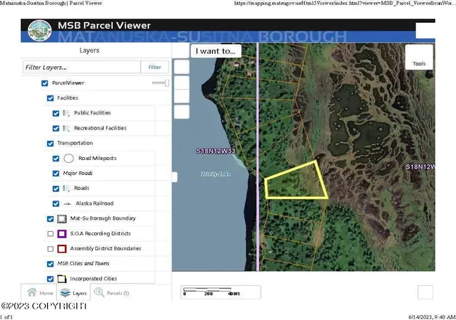 Homes for sale in Skwentna, AK | 000 Trinity Lake, Skwentna, AK 99667 | MLS# 23-6664