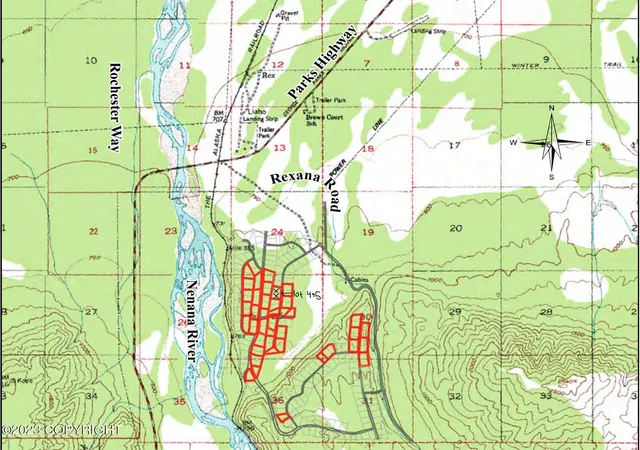 Photo 4 of Land for sale at 0000 No Road (Near Rexana Rd), Clear, AK 99000 | MLS# 23-11565 | Listing updated on 2025-06-01