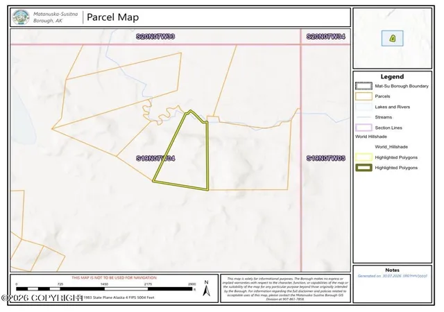 Photo 3 of Land for sale at Tr I No Road Asls 2003-46, Remote, AK 99000 | MLS# 24-6404 | Listing updated on 2026-07-31