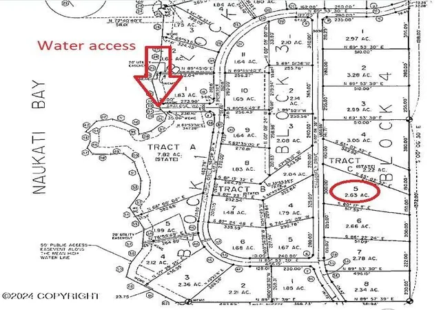 Photo 4 of Land for sale at L5b4 Gutchi Cvs, Naukati Bay, AK 99000 | MLS# 24-12747 | Listing updated on 2026-08-28