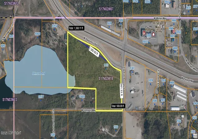 Photo 3 of Land for sale at 1410 S Johnsons Rd, Wasilla, AK 99623 | MLS# 25-707 | Listing updated on 2026-09-19