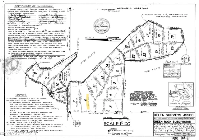 3rd image of Lot 6 Green Rocks, Petersburg, AK 99833 | MLS# 25-4339