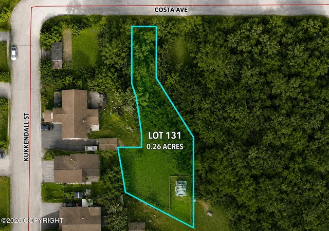 Photo 1 of Land for sale at Lot 131 Costa Ave, Fairbanks, AK 99709 | MLS# 26-11220 | Listing updated on 2026-09-01