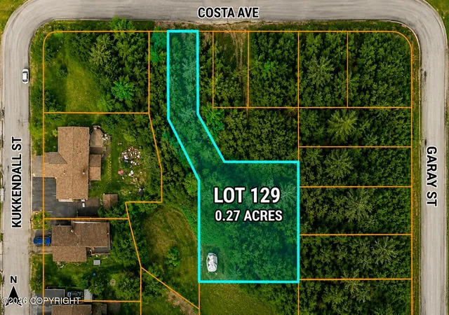 Photo 1 of Land for sale at Lot 129 Costa Ave, Fairbanks, AK 99709 | MLS# 26-11218 | Listing updated on 2026-09-01