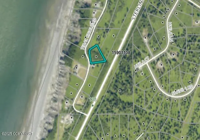 Photo 3 of Land for sale at 17338 Tidal Knoll Rd, Ninilchik, AK 99639 | MLS# 25-12238 | Listing updated on 2026-10-01