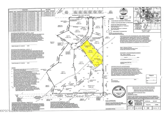 Photo 3 of Land for sale at Lot 6 Dahlia Cir, Soldotna, AK 99669 | MLS# 25-12612 | Listing updated on 2026-08-04