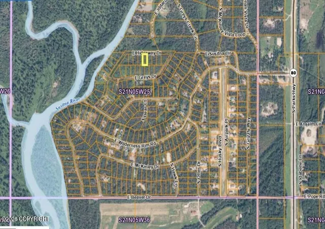 Photo 2 of Land for sale at 13992 E Hideaway Dr, Willow, AK 99688 | MLS# 26-169 | Listing updated on 2026-08-27