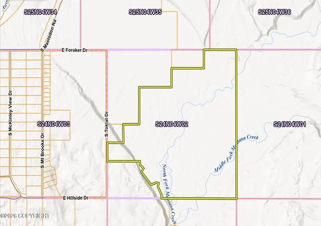 1st image of Nka T24n04w02la1, Talkeetna, AK 99676 | MLS# 26-1494