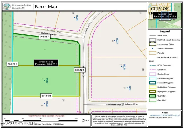 Photo 1 of Land for sale at L1 2 B4 Woody Lake S, Houston, AK 99652 | MLS# 26-1822 | Listing updated on 2026-02-27