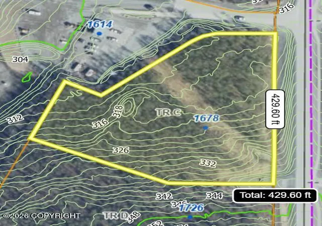 Photo 3 of Land for sale at 1678 S Clapp St, Wasilla, AK 99623 | MLS# 26-2874 | Listing updated on 2026-06-15