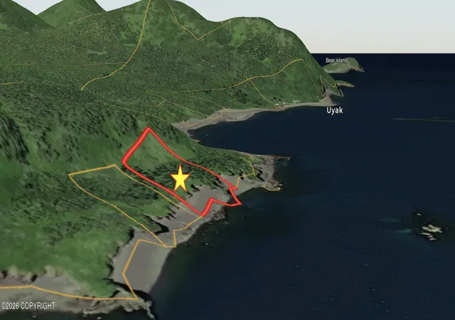 Photo 3 of Land for sale at Nhn Uyak Bay, Larsen Bay, AK 99615 | MLS# 26-3720 | Listing updated on 2026-05-08