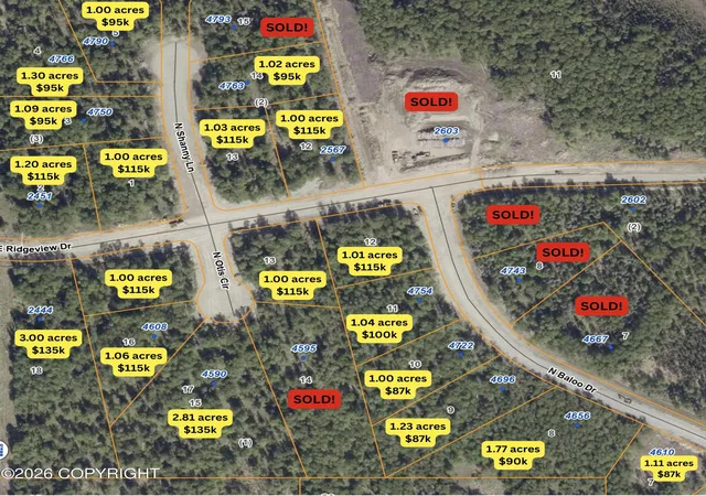 4th image of 4590 N Otis Cir, Wasilla, AK 99654 | MLS# 26-4064