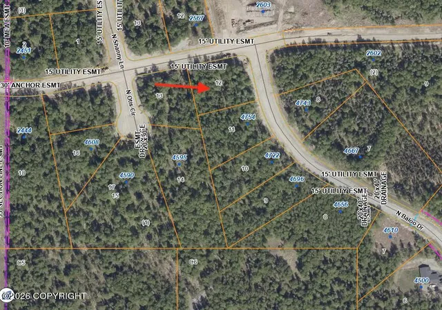 Photo 2 of Land for sale at Nhn E Ridgeview Dr, Wasilla, AK 99654 | MLS# 26-4080 | Listing updated on 2026-06-04