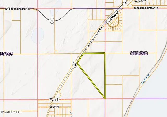 Photo 5 of Land for sale at Nhn S Knik Goose Bay Rd, Wasilla, AK 99623 | MLS# 26-5115 | Listing updated on 2026-08-04