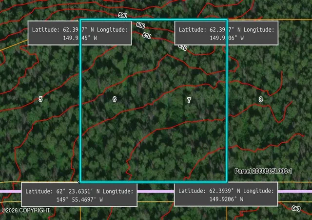 Photo 3 of Land for sale at L6 1 B5 Chase 2 #4 Asls 79 149, Talkeetna, AK 99676 | MLS# 26-5501 | Listing updated on 2026-05-19