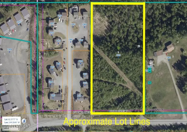 1st image of 7301 E Jim Cottrell Cir, Palmer, AK 99645 | MLS# 26-5877
