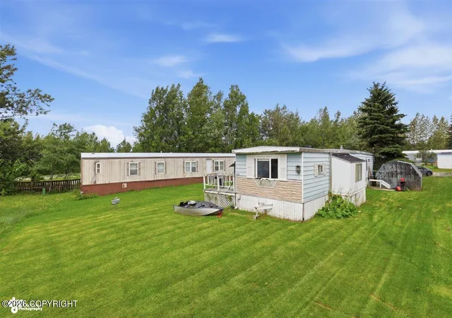 Photo 1 of Manufactured home for sale at 9599 Brayton Dr #497, Anchorage, AK 99507 | MLS# 26-9275 | Listing updated on 2026-08-18
