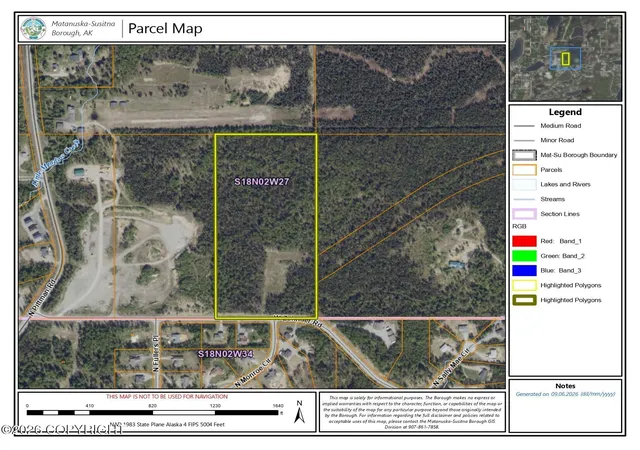 Photo 2 of Land for sale at L2 W Zehnder Rd, Wasilla, AK 99623 | MLS# 26-6859 | Listing updated on 2026-07-24