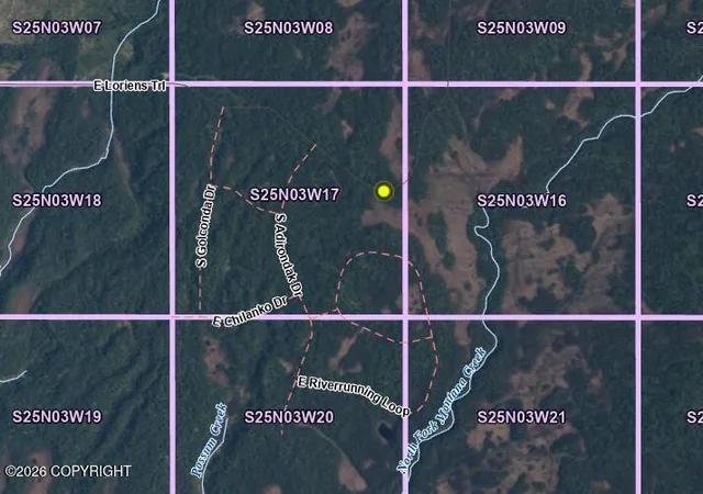 Land for sale at L11 B16 E Loriens Trl, Talkeetna, AK 99676 | MLS# 26-6950