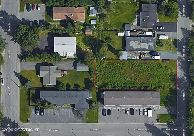 Photo 1 of Land for sale at L5 Fairbanks St, Anchorage, AK 99503 | MLS# 26-7209 | Listing updated on 2026-07-15