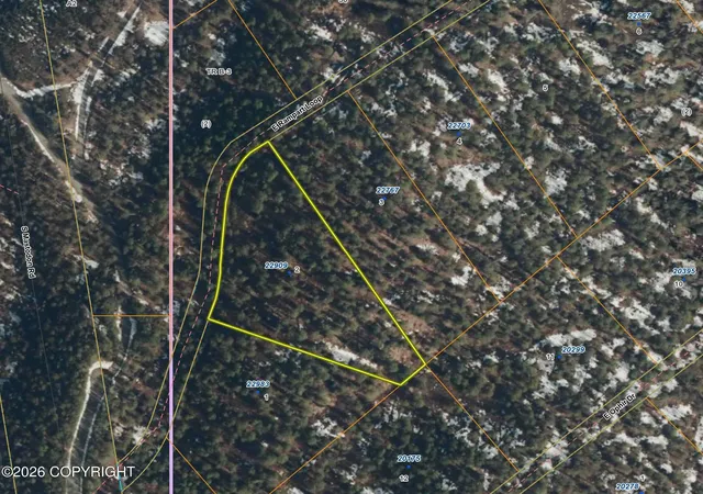 Land for sale at 22909 E Rampart Loop, Talkeetna, AK 99676 | MLS# 26-7443