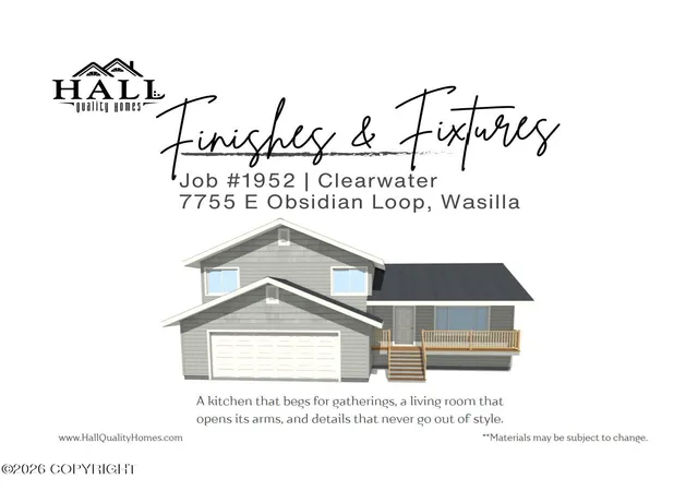 Photo 2 of Single family home for sale at 7755 E Obsidian Loop, Wasilla, AK 99654 | MLS# 26-7465 | Listing updated on 2026-08-15