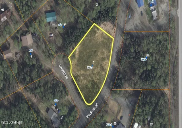 Photo 3 of Land for sale at 7301 W Indigo Dr, Wasilla, AK 99623 | MLS# 26-8025 | Listing updated on 2026-07-08