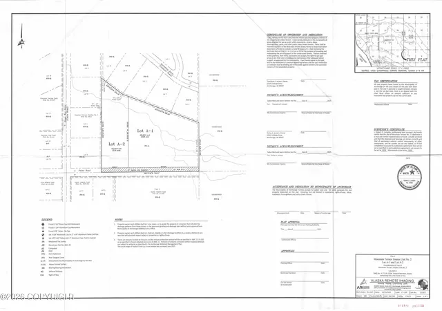 Homes for sale in Anchorage, AK | Lot A 2 Mountain Terr Est #2 Lot A 2 Rd, Anchorage, AK 99516 | MLS# 26-8162