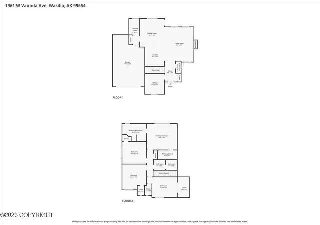 54th image of 1961 W Vaunda Ave, Wasilla, AK 99654 | MLS# 26-8241