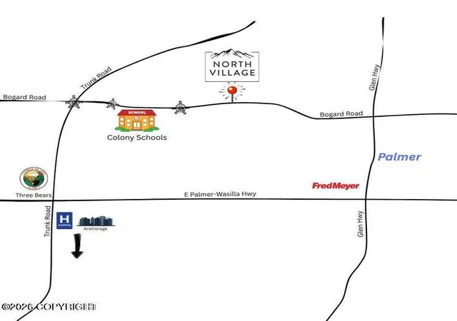 2nd image of L9 B2 E Vista Ridge Cir, Wasilla, AK 99645 | MLS# 26-8547